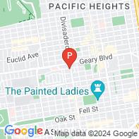 View Map of 2107 O'Farrell Street,San Francisco,CA,94115